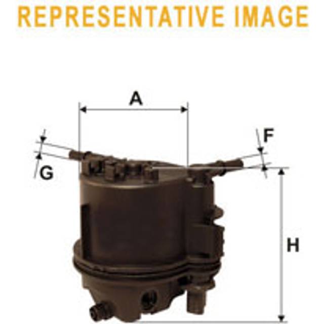 WIX Fuel Filter Cartridge Plastic Housing - WF8400