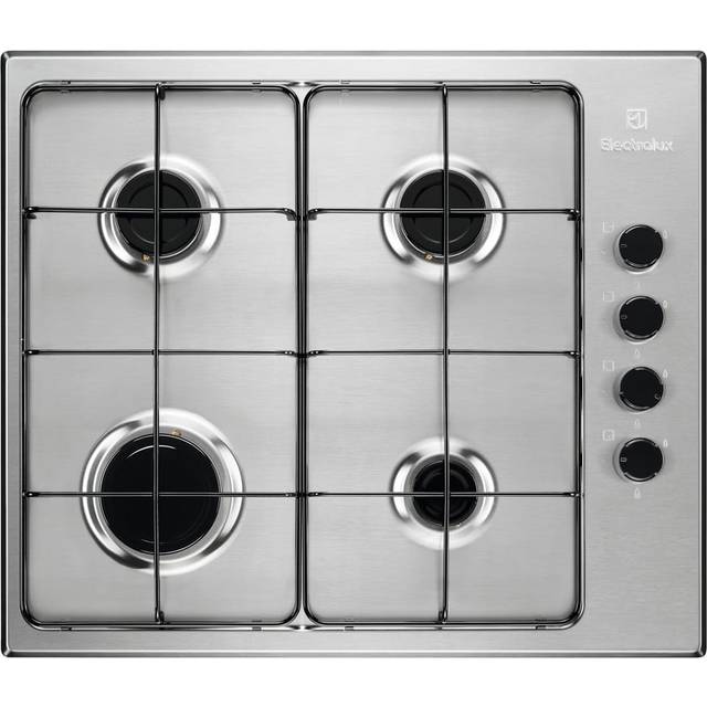 Electrolux Integrated Gas Hob 60cm - Stainless Steel (KGS6404X)