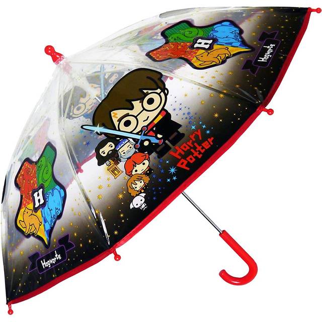 Harry Potter Umbrella Cartoon Transparent Boys Girls Dome
