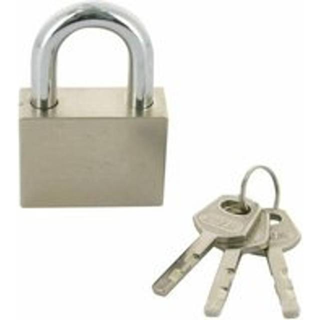 60mm Steel Keyed Security Padlock 11mm Shackle Secure Gate Shed Key Lock
