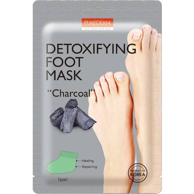 Purederm Detoxifying Foot Mask Charcoal
