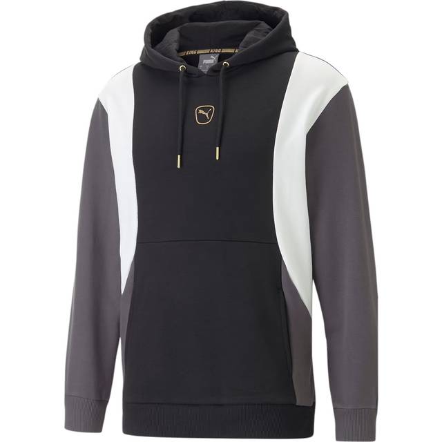 PUMA Luvtröja King Top - PUMA Svart/Grå/PUMA White - ['Svart'] (Small)