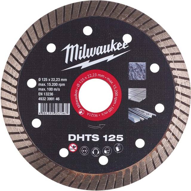 Milwaukee Diamond Blade DHTS - 1pc-125mm