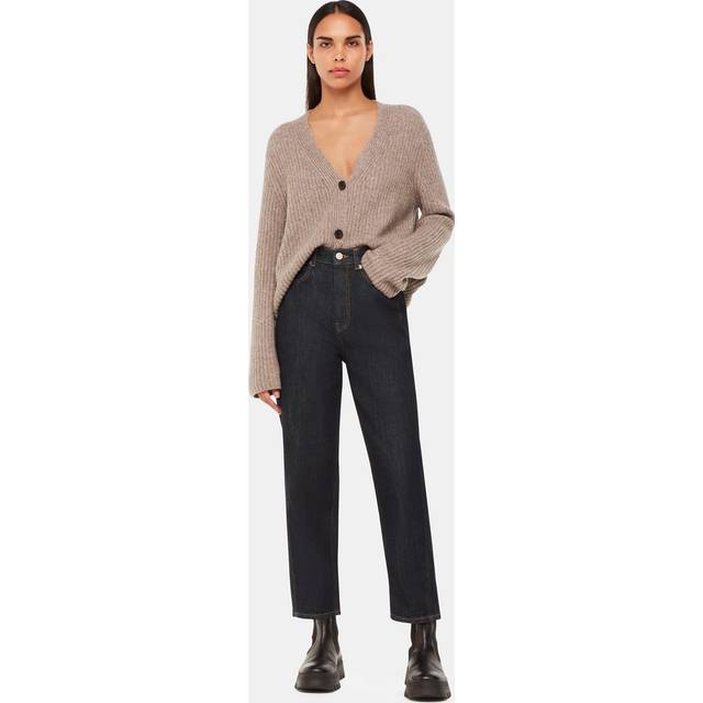 Whistles Authentic Barrel Leg Jean - 34, DARKDENI