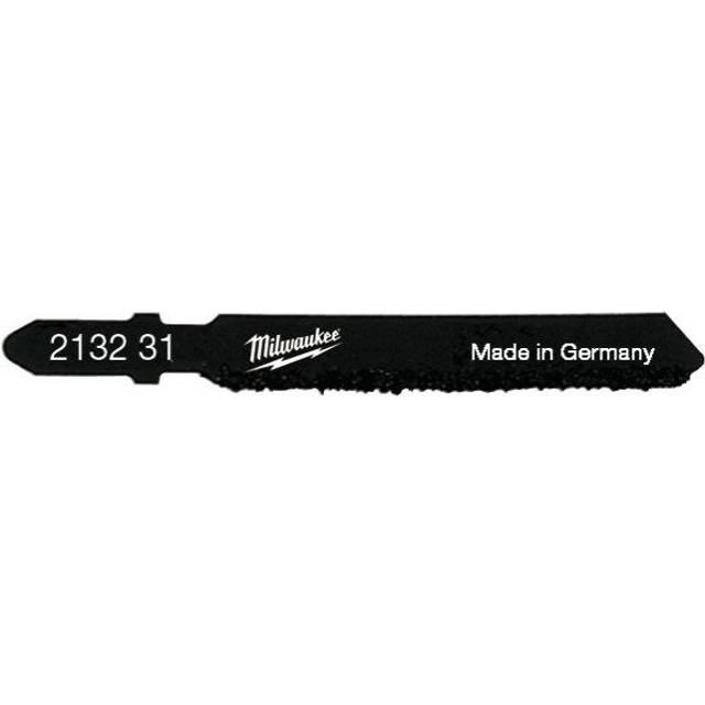 Milwaukee 4932213231 54mm Coarse Grit T 130 Jigsaw Blade for Abrasive Material & Cast Iron