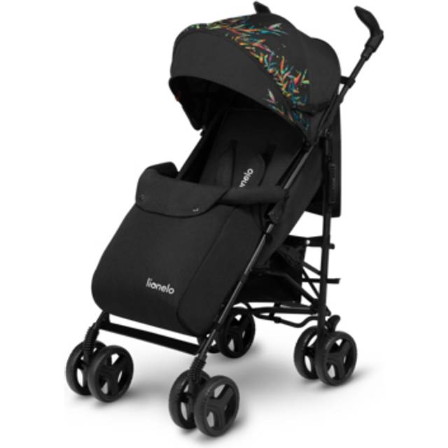 LIONELO Irma barnvagn upp till 15 kg sittvagn, lätt struktur, dämpade hjul, varukorg, justerbart handtag, fällningssystem, kompakt storlek