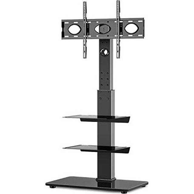 Freestanding swivel floor tv stand tall tv unit for 32 35 40 42 43 49 50
