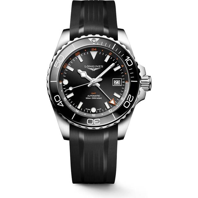 Hydroconquest 41mm Mens Watch Black Rubber