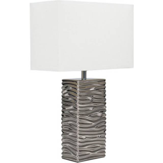 Etienne Silver Table Lamp