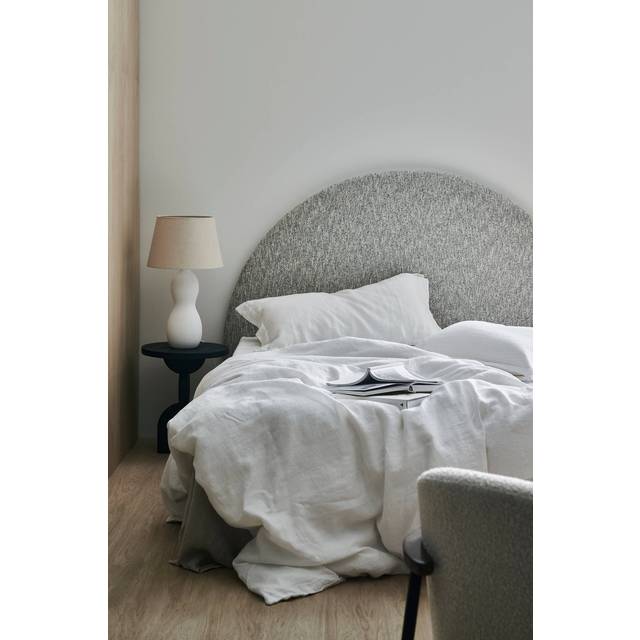 Ellos Home - Sänggavel Ullis Salt & Pepper 180 cm - Beige