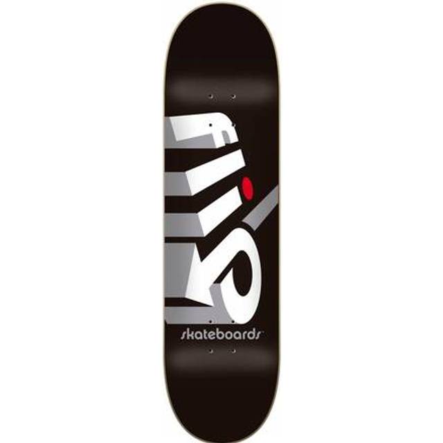 Flip Strobe Skateboard Deck (Black)
