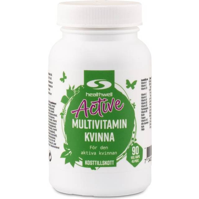 Healthwell Active Multivitamin Man, 90 kaps