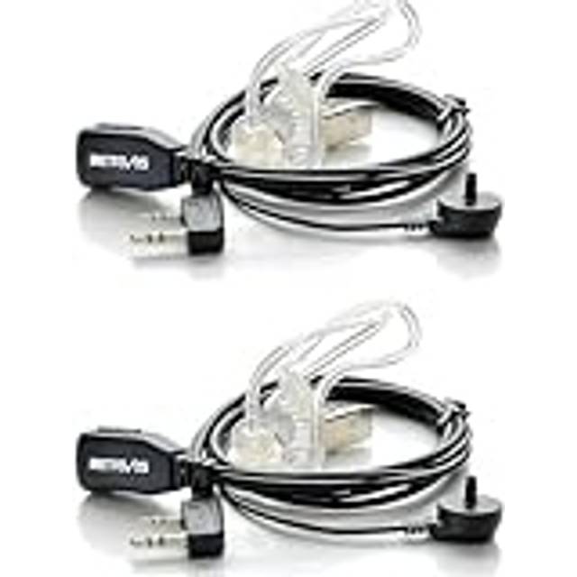 Walkie Talkie Headset, Acoustic Tube Radio Earpiece Compatible with Baofeng UV 5R 88E RT24 RT27 RT622 Two Way Radio, Security Headsetï¼Suitable for