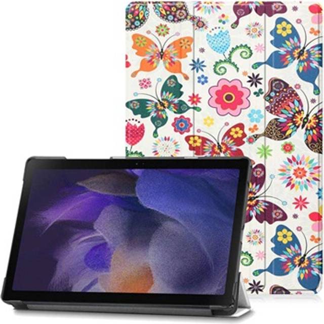 Tri-Fold Series Samsung Galaxy Tab A8 10.5 (2021) Foliofodral - Fjärilar