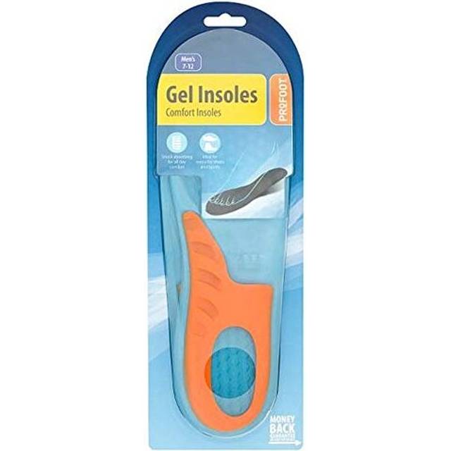 Profoot comfort gel insoles men's 1 pair