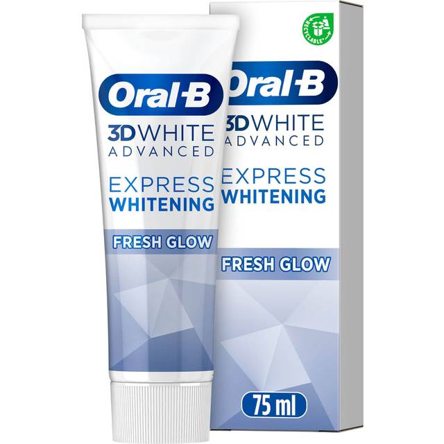 Oral B 3D White Express Whitening Glossy Toothpaste 75ml