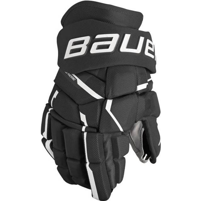 Bauer Hockeyhandskar Supreme Mach Sr Black/White - Svart/Vit (14)