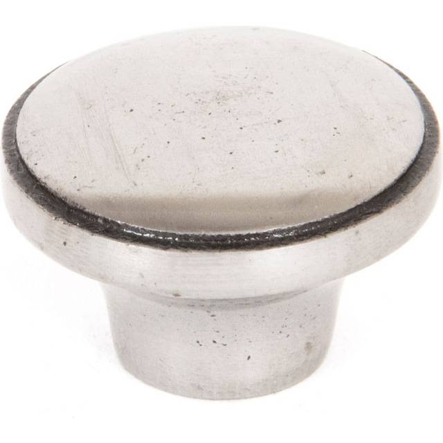 Ribbed 32mm Diameter Mushroom Knob - Natural Smooth (3.2cm)