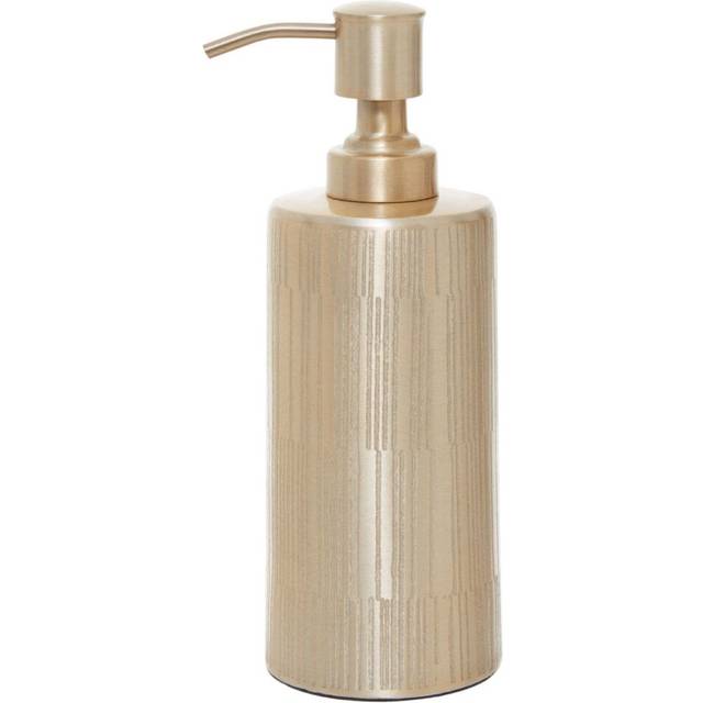 200ml Liquid Soap Dispenser Champagne Finish Bathroom Lotion Shower Shampoo