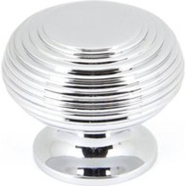 Beehive Cabinet Mushroom Knob - Polished Chrome (10.16cm)