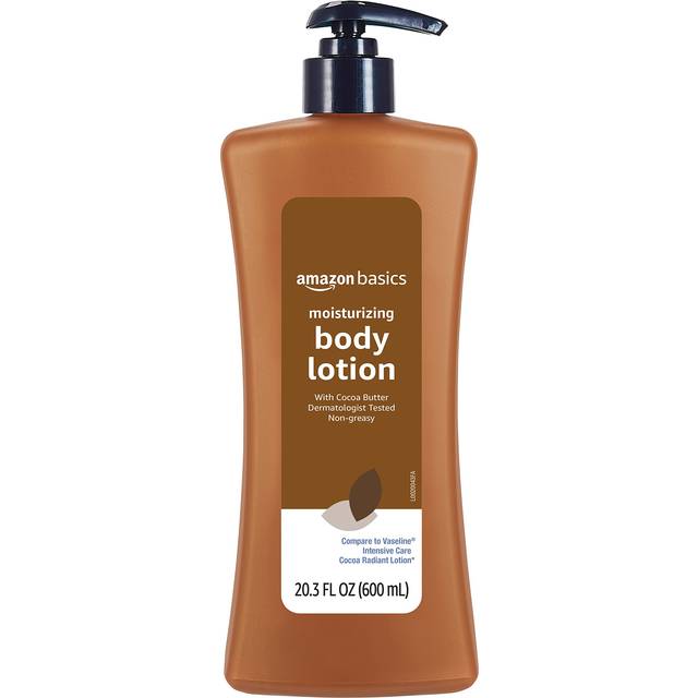 Amazon Basics Cocoa Butter Body Lotion  Lightly scented  20.3 fl oz