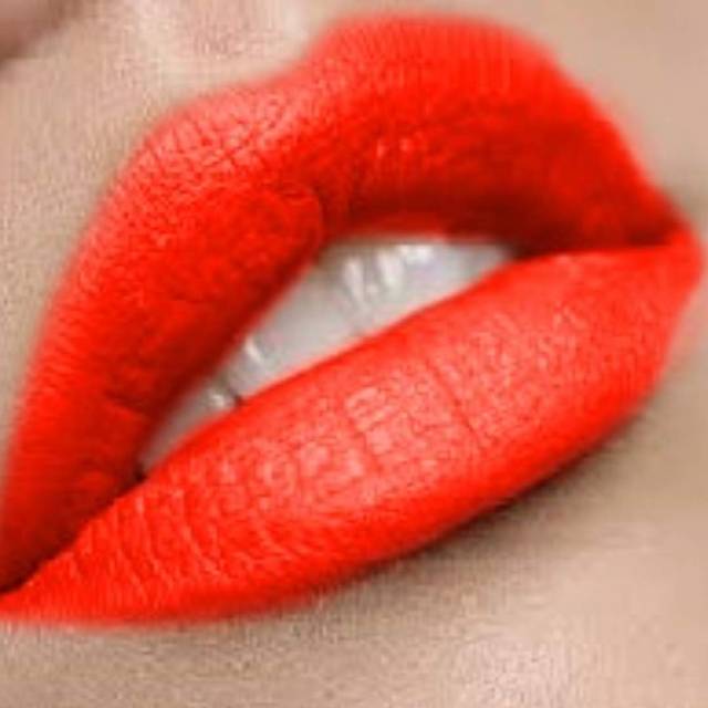 "By The Clique""""On Fire Premium Matte Liquid Lipstick | Orange Red Cliquestick"