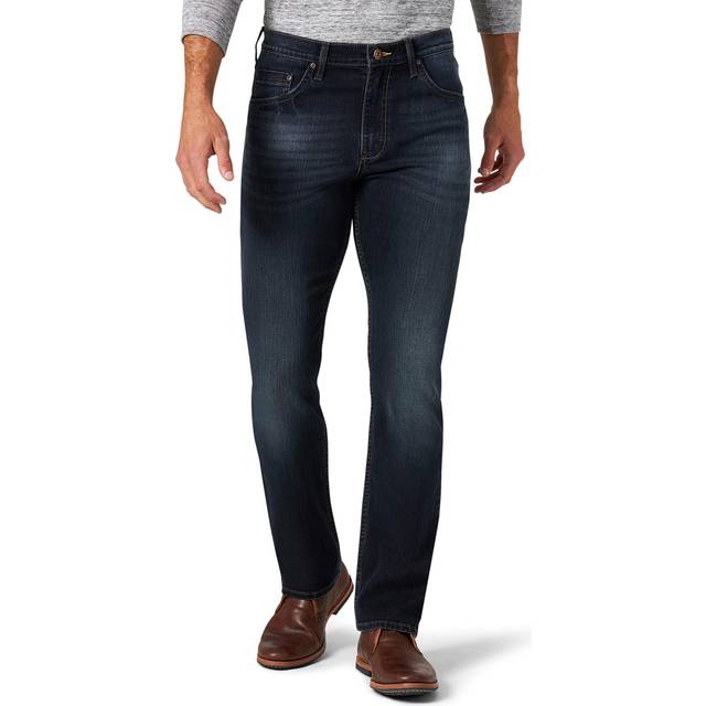 Wrangler Authentics Men's Slim Fit Straight Leg Jean  Raven  32W x 34L