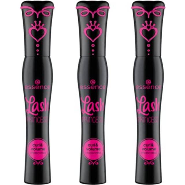 essence | Lash Princess Curl & Volume Mascara | Vegan & Cruelty Free (Pack of 3)
