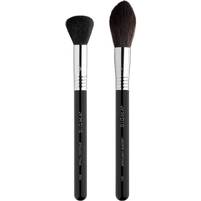 Sigma Beauty Brush Duo Beauty Sculpt + Glow Set av borstar För perfekt utseende