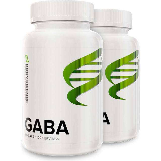 GABA 500 - 100 kapslar - Body Science - Sömn & Välbefinnande