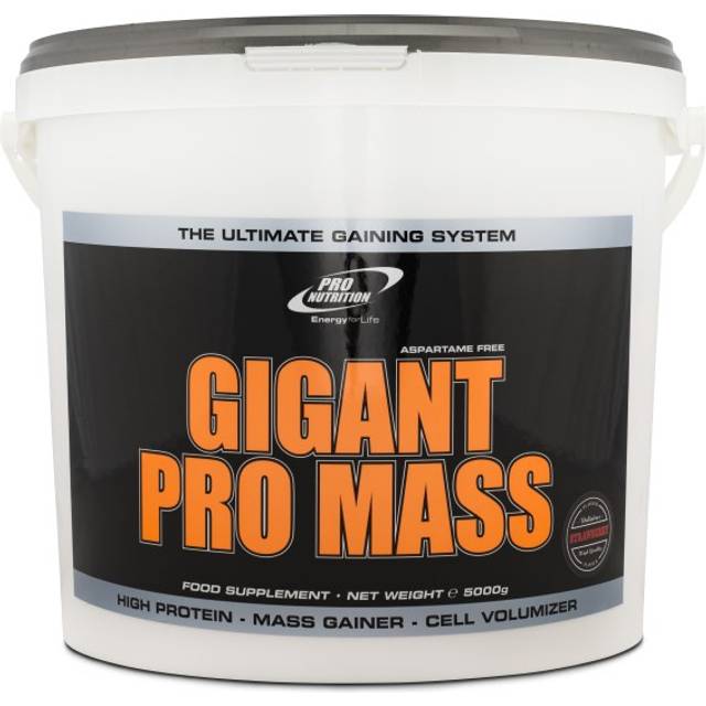 Pro Nutrition Gigant Pro Mass, Jordgubb, 5 kg