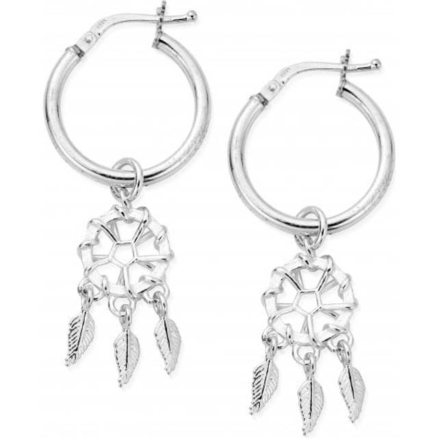 Dream Catcher Hoop Earrings SEH3290