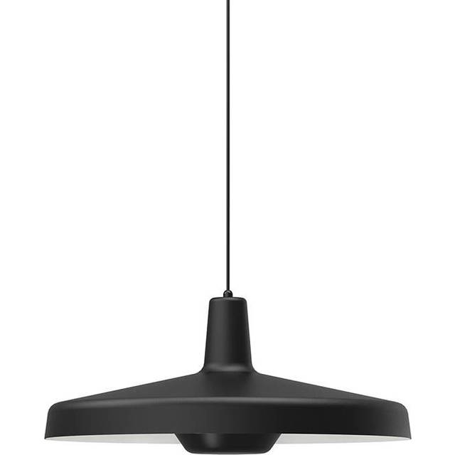 Grupa - Arigato pendel  - Hängande lampa - Black - large - H 18,6 cm. x Ø 45 cm