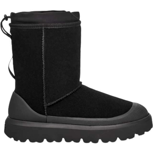 Ugg Classic Short Hybrid Boot - Black - Size 7