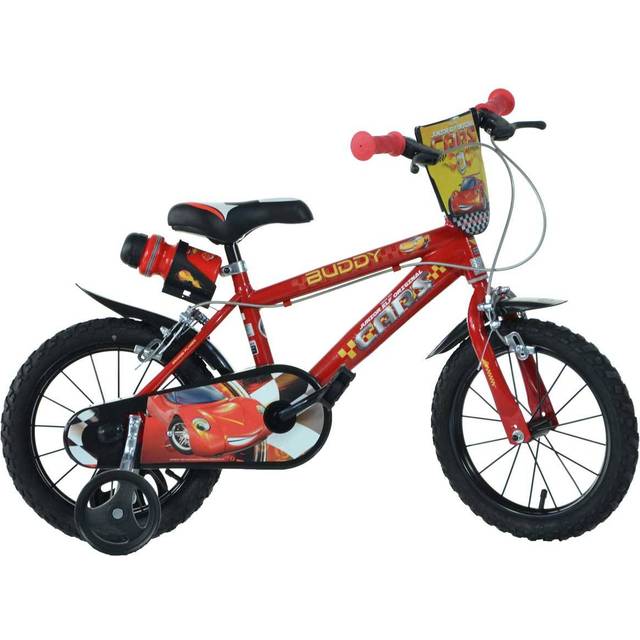 "Dino Cars Kids 16"" Wheel Bike - Red"