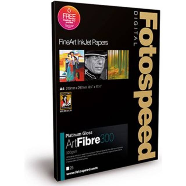 Fotospeed Platinum Gloss Art Fibre 300 A3+ - 25 sheets