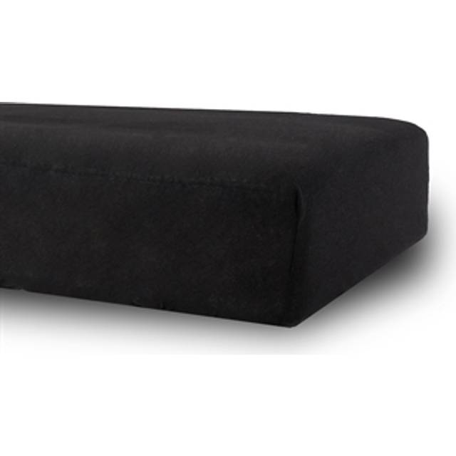 Formsydda lakan 70x140 cm - Svart - 100% bomull jersey lakan - Dra-på-lakan för barnmadrass (70x140 cm)