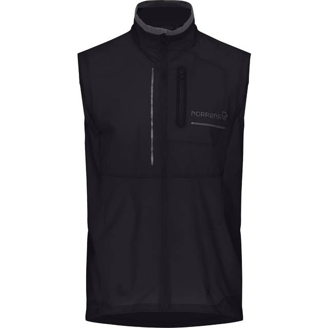 Norrøna - Senja Aero90 Vest - Running vest size M, black