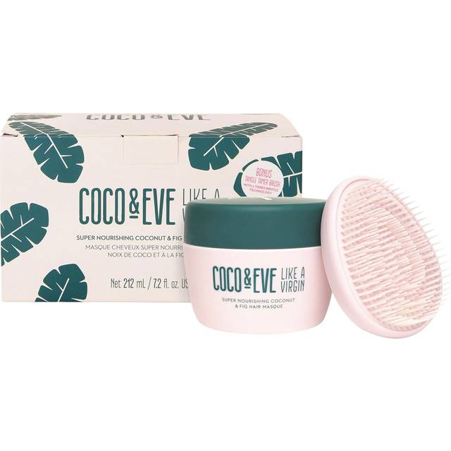 Coco & Eve Like a Virgin Hair Masque - Super Nourishing Fig & Coconut Hair Mask for Dry Damaged Hair| Deep Conditioning Hair Treatment. Shea Moisture