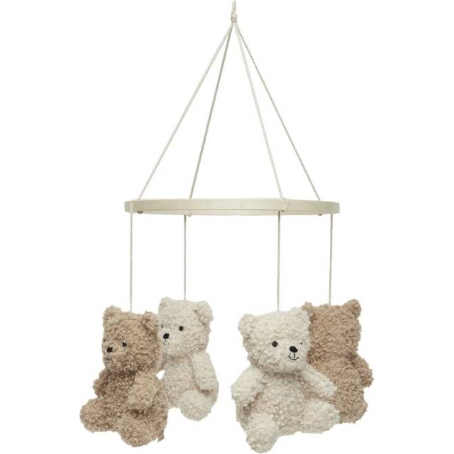 Jollein Teddy Bear Sängmobil, Natural/Biscuit