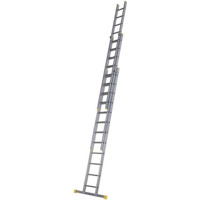 Werner Pro Square Rung Triple Extension Ladder 4.14m