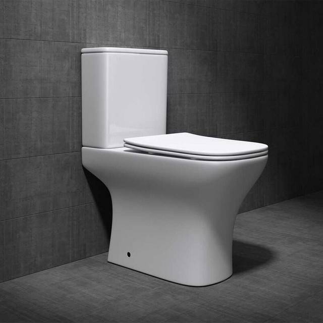 Durovin Bathrooms Close Coupled  Toilet With Soft Close Seat & Cistern
