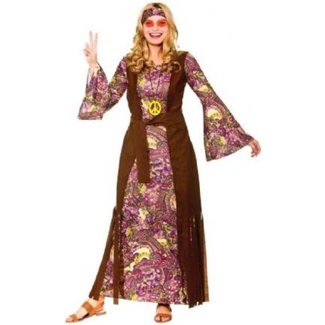 Wicked costumes summer of love women's hippie fancy dress costume