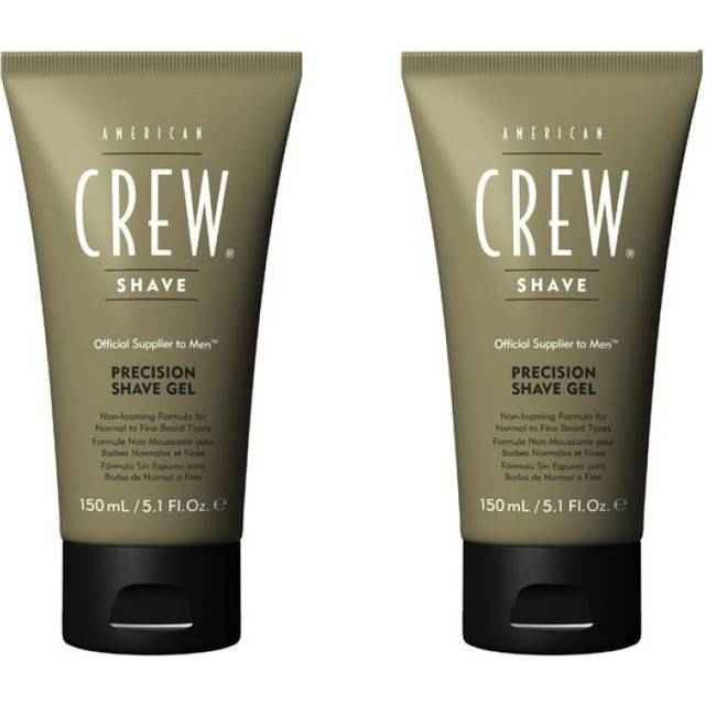 American Crew Precision Shave Gel 150ml x2