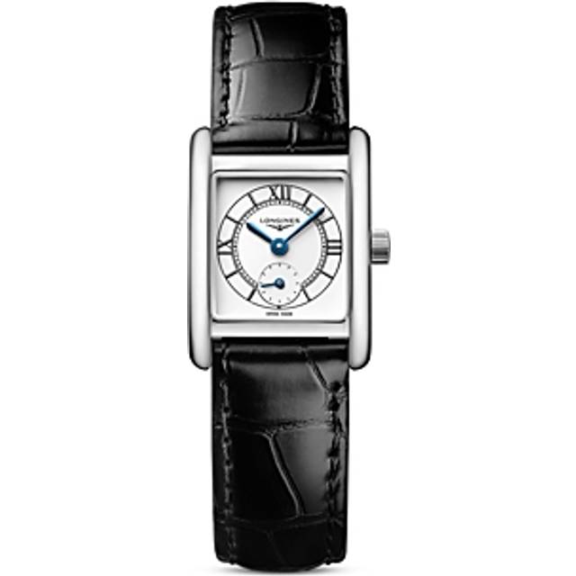 Mini DolceVita 21.5mm X 29mm Ladies Watch Silver Black Alligator