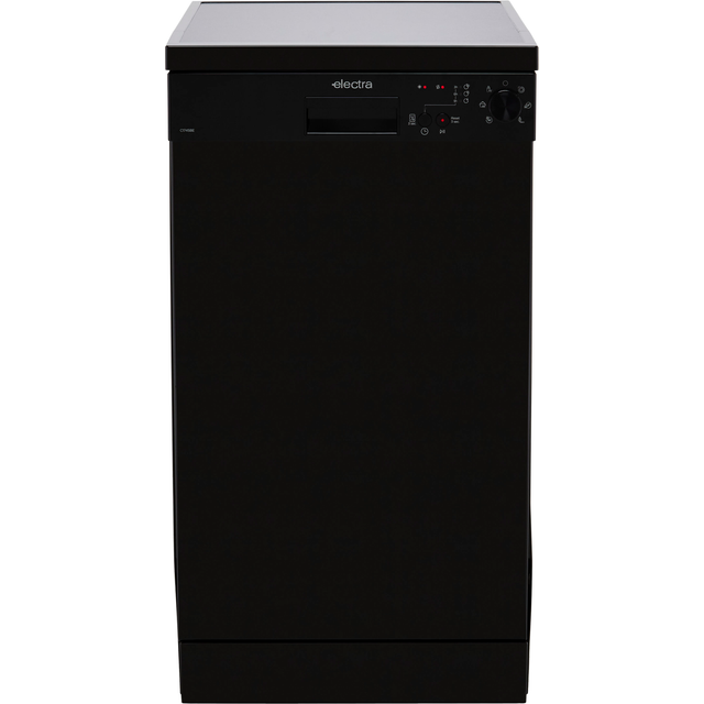 Electra C1745BE Slimline Dishwasher - Black - E Rated
