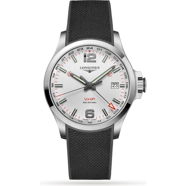 Longines Watch Conquest VHP GMT Mens - Silver