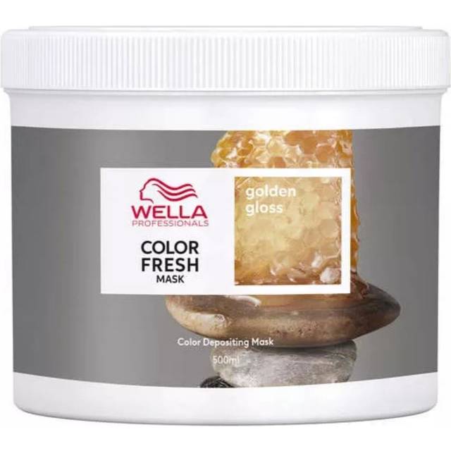 Wella Fresh Golden Gloss Farvemaske 500ml 500ml