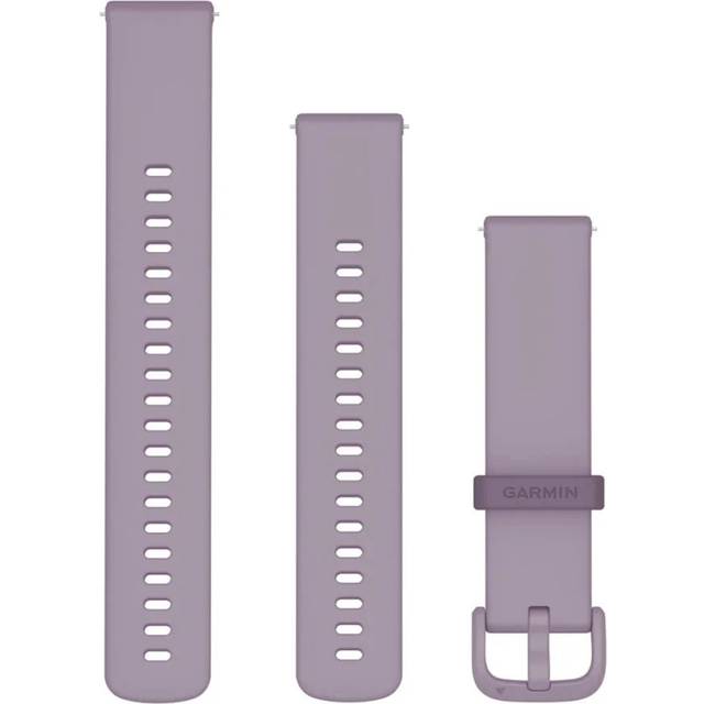 Garmin Quick Release 20 mm Silikonrem Unisex - Lila, One Size - Perfekt tillbehör för löpare och sportentusiaster