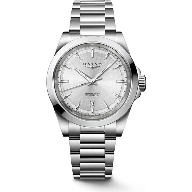 Conquest 41mm Mens Watch Silver